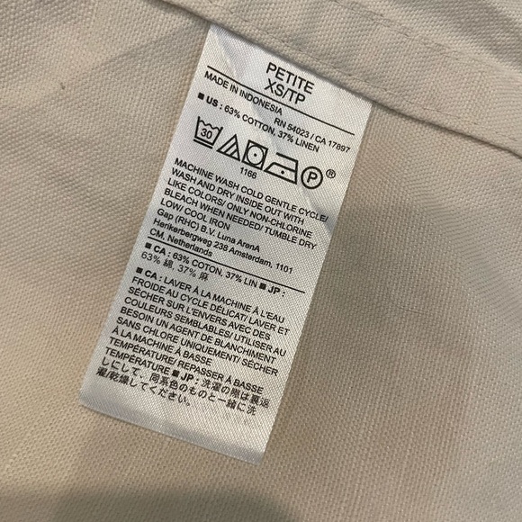 🤍 NWT Banana Republic Linen Blend Jumpsuit (XS Petite) - Picture 9 of 14